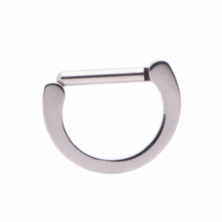 Clicker pour septum plat