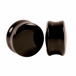 Bouchon en pierre d'obsidienne